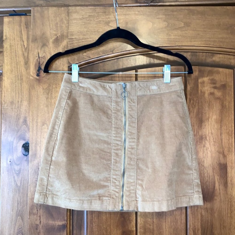 Brown Sky and Sparrow Skirt XS